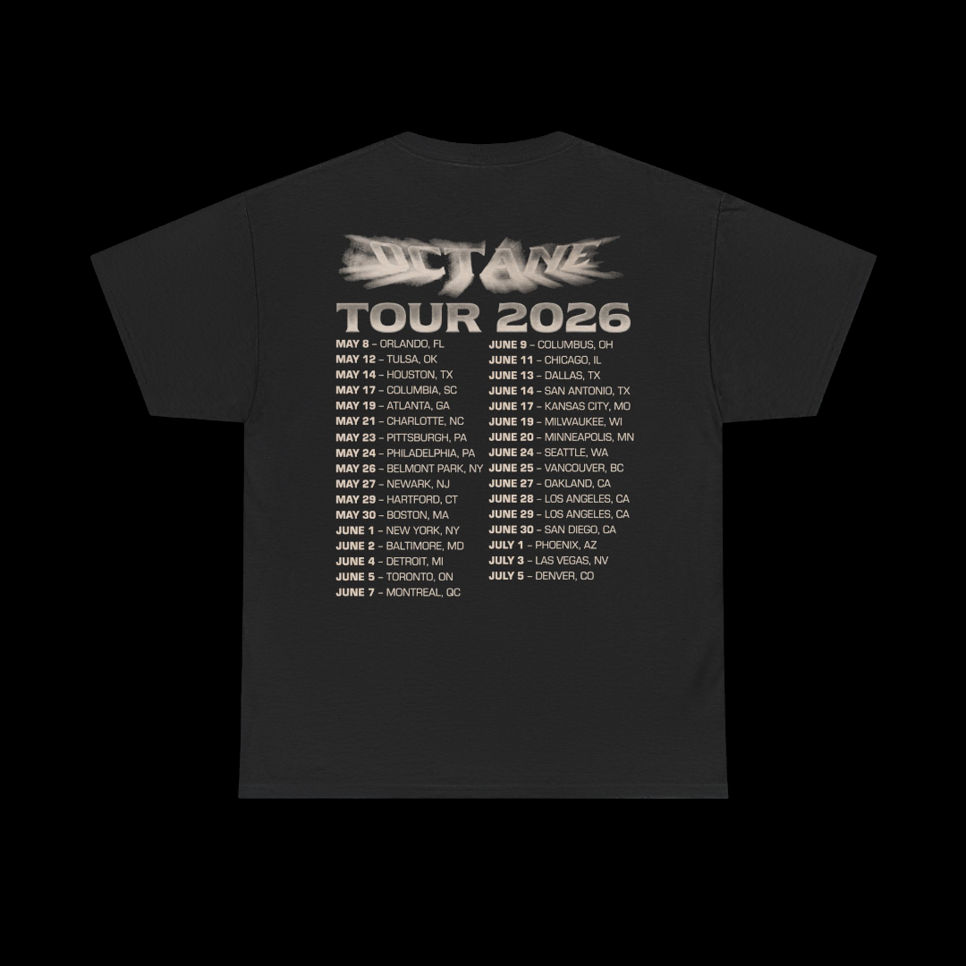 DON TOLIVER MERCH - ELECTRIC SHOCK TOUR DATES TEE