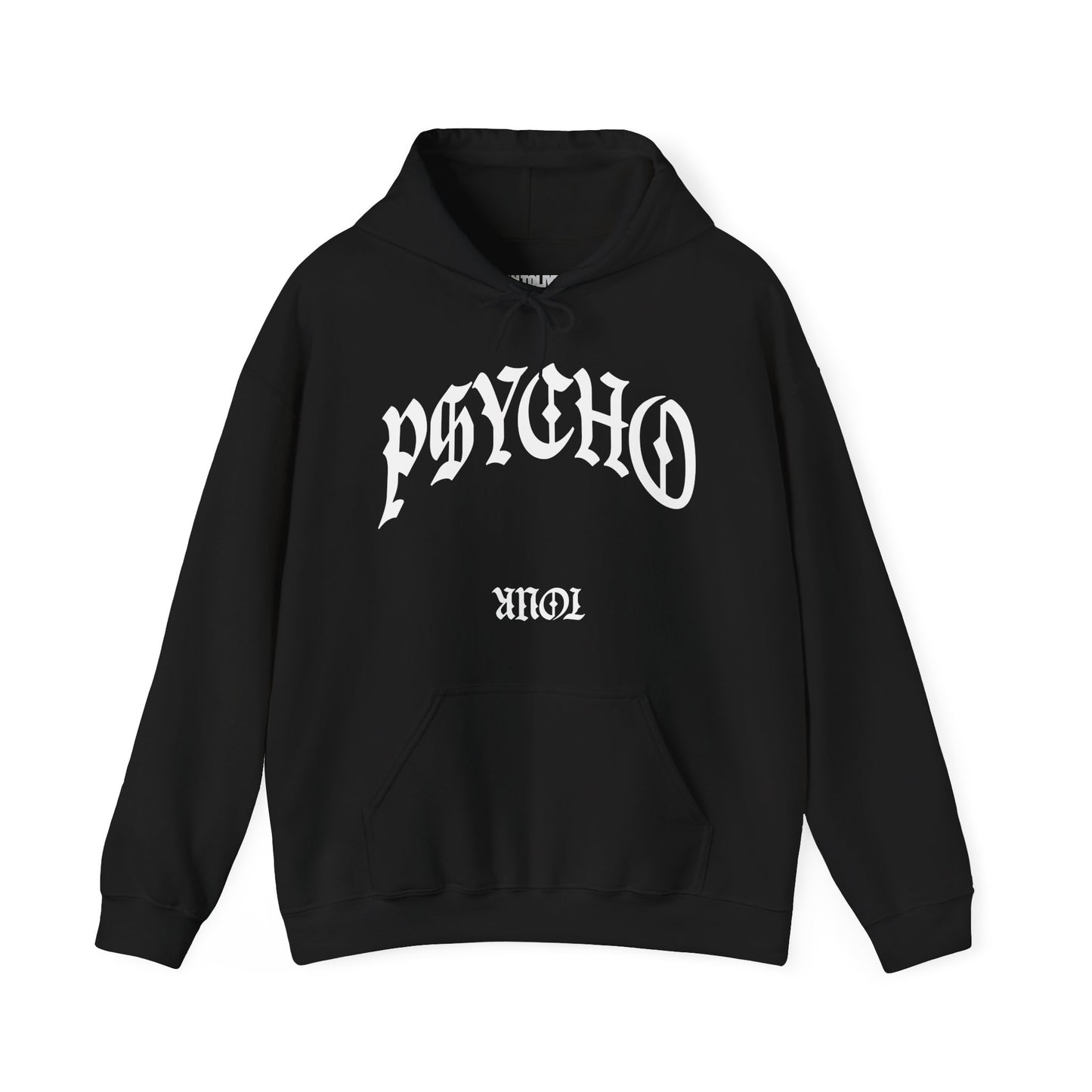 DON TOLIVER MERCH - HARDSTONE PSYCHO BLACK TOUR DATES HOODIE