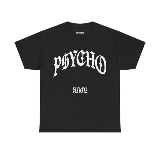 DON TOLIVER MERCH - HARDSTONE PSYCHO BLACK TOUR DATES TEE