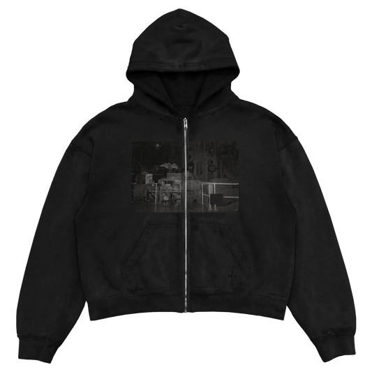 DON TOLIVER MERCH - OBSERVATORY ZIP HOODIE