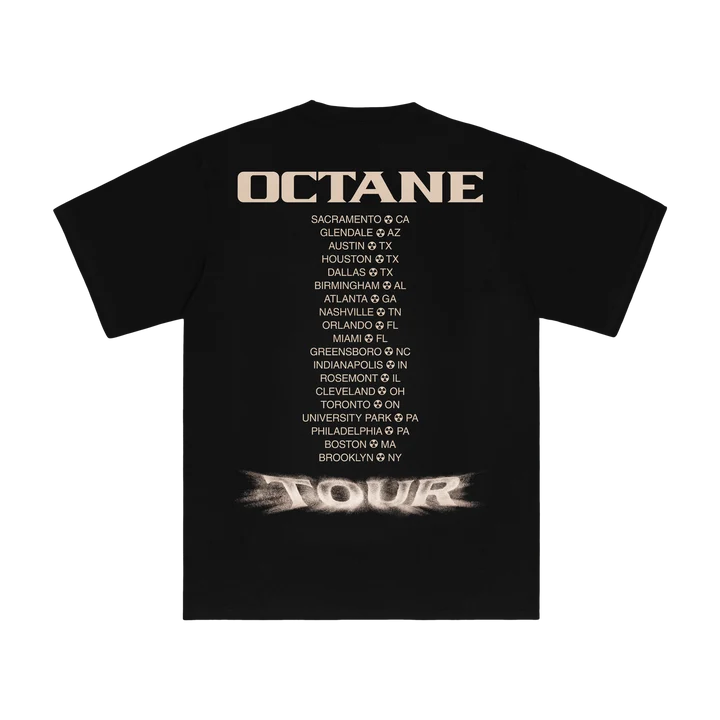 DON TOLIVER MERCH - OCTANE COVER TEE LEG 2