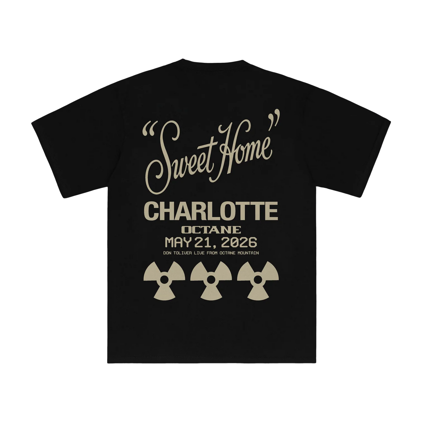 DON TOLIVER MERCH - OCTANE "SWEET HOME" CHARLOTTE TEE
