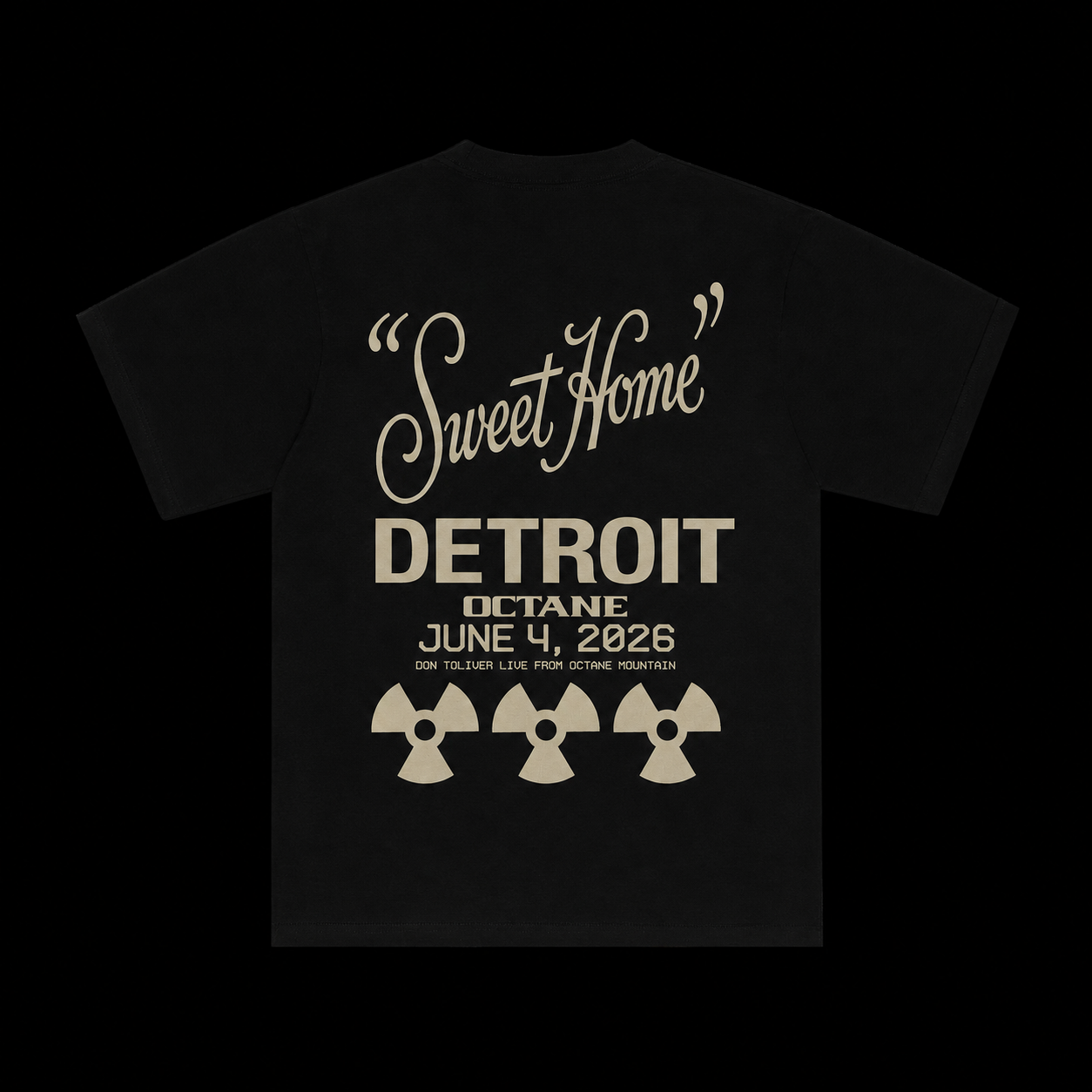 DON TOLIVER MERCH - OCTANE "SWEET HOME" DETROIT TEE