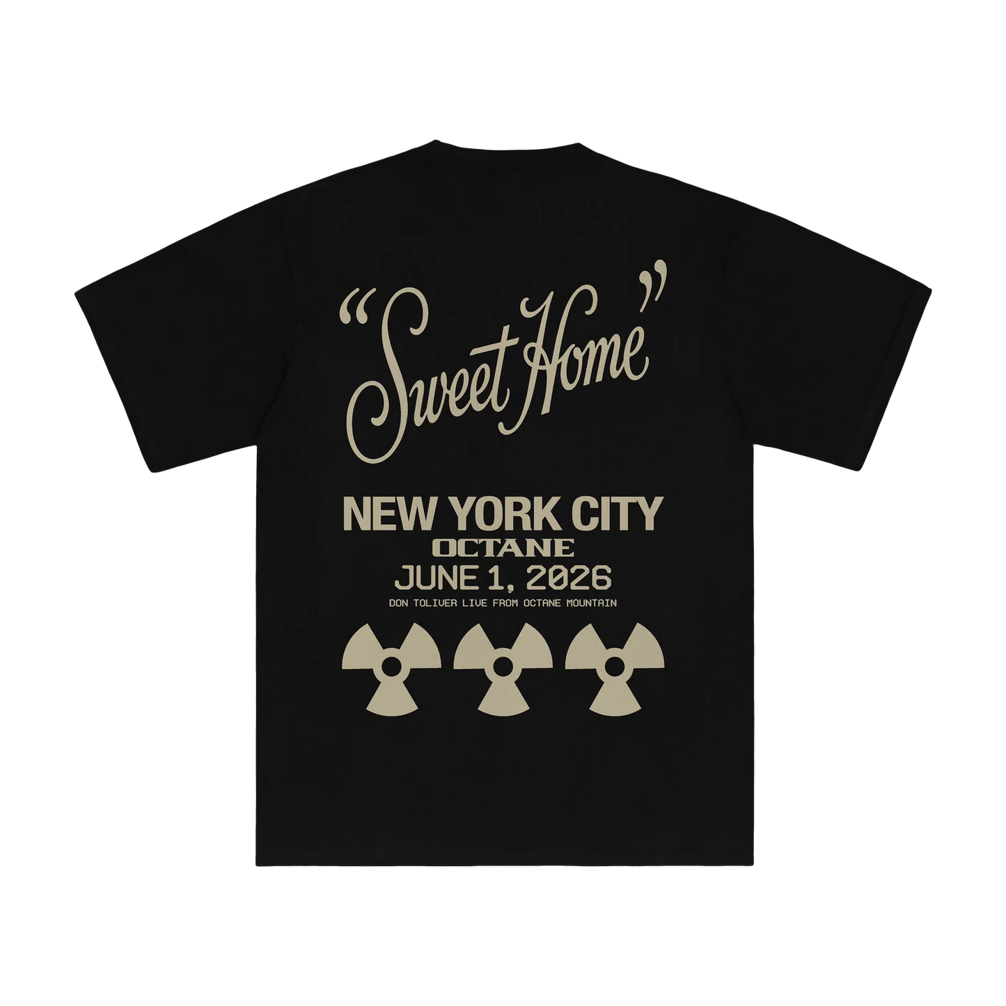 DON TOLIVER MERCH - OCTANE "SWEET HOME" NEW YORK CITY TEE
