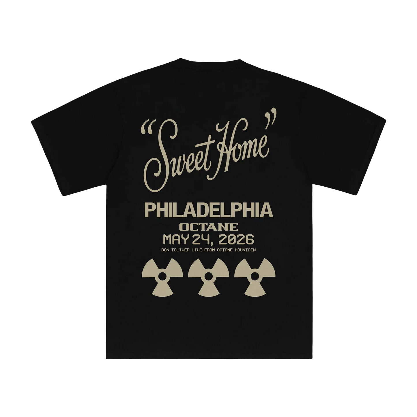 DON TOLIVER MERCH - OCTANE "SWEET HOME" PHILADELPHIA TEE