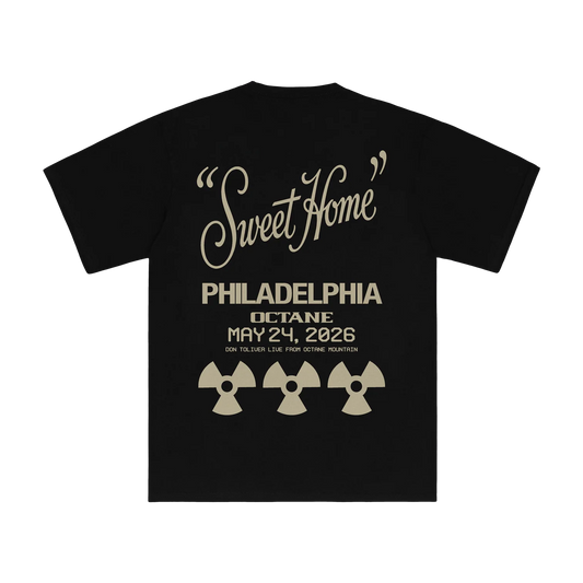 DON TOLIVER MERCH - OCTANE "SWEET HOME" PHILADELPHIA TEE
