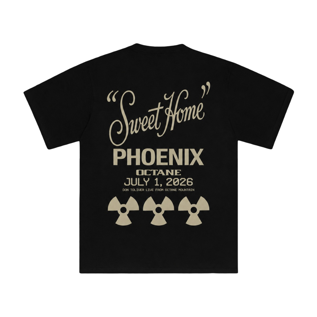 DON TOLIVER MERCH - OCTANE "SWEET HOME" PHOENIX TEE