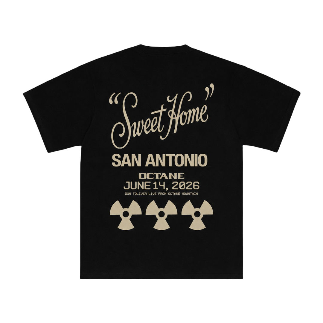DON TOLIVER MERCH - OCTANE "SWEET HOME" SAN ANTONIO TEE