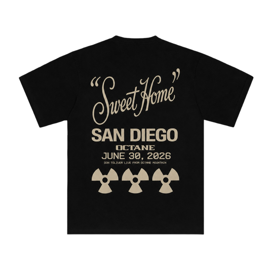DON TOLIVER MERCH - OCTANE "SWEET HOME" SAN DIEGO TEE