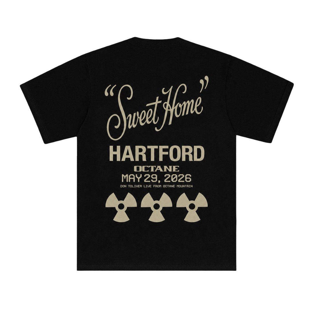 DON TOLIVER MERCH - OCTANE "SWEET HOME" HARTFORD TEE