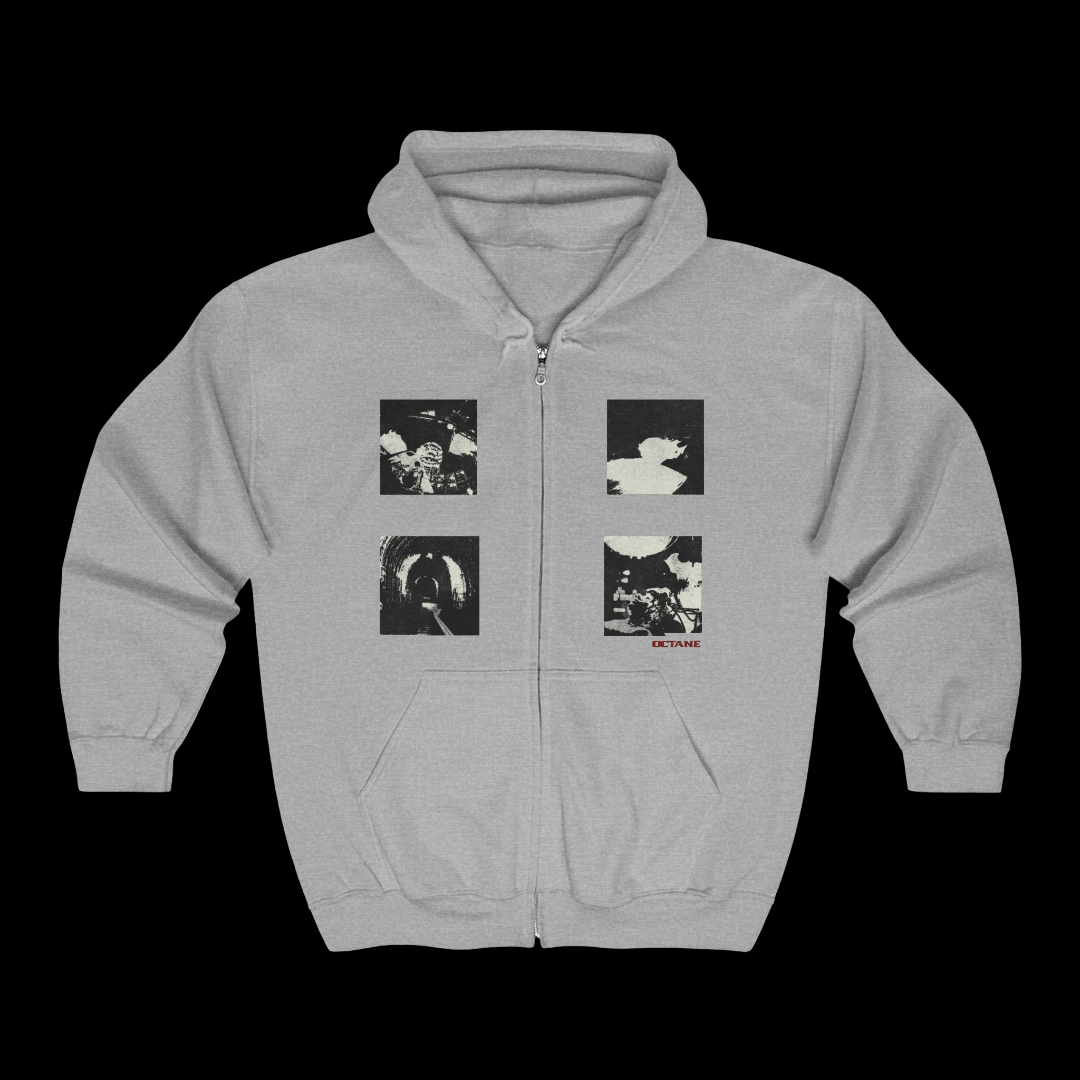 DON TOLIVER MERCH - RESEARCH FACILITY TOUR DATES ZIP HOODIE